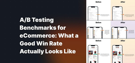 A/B Testing Benchmarks for eCommerce: What a Good Win Rate Actually Looks Like