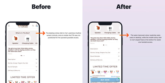 Increase Product Page Conversion with a Better-Placed Sticky Add to Cart
