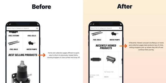 Placing a Recently Viewed Products Widget to Home and Collection Pages