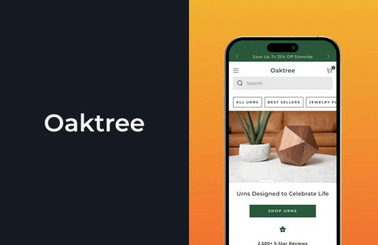 Oaktree Memorials Shopify CRO Case Study: Results After 6 Months