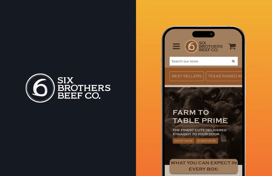 Six Brothers Beef Shopify CRO Case Study: 177% Conversion Growth