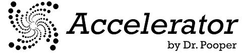 Accelerator by Dr. Pooper logo